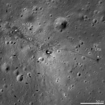Zona de alunizaje del Apollo 15