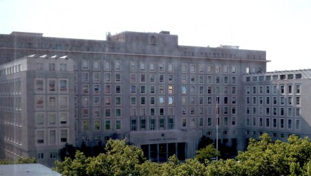 Sede del ministerio de Defensa de España en Madrid.