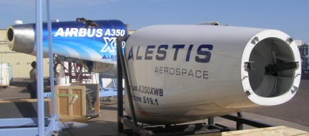Alestis tiene importantes contratos en el Airbus A350.