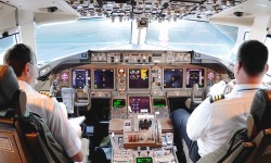 pilotos avion
