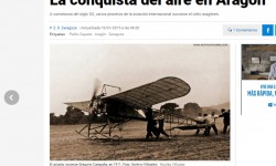 premio periodismo Aviacion digital 2016 Un artículo sobre la aviación en Aragón gana este año el premio de periodismo aeronáutico de Aviación Digital.
