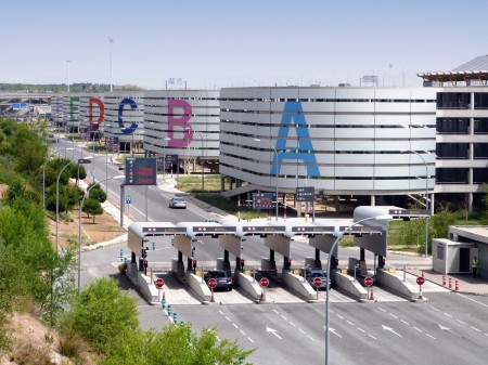 Aparcamientos en la T4 del aeropuerto Adolfo Surez Madrid Barajas