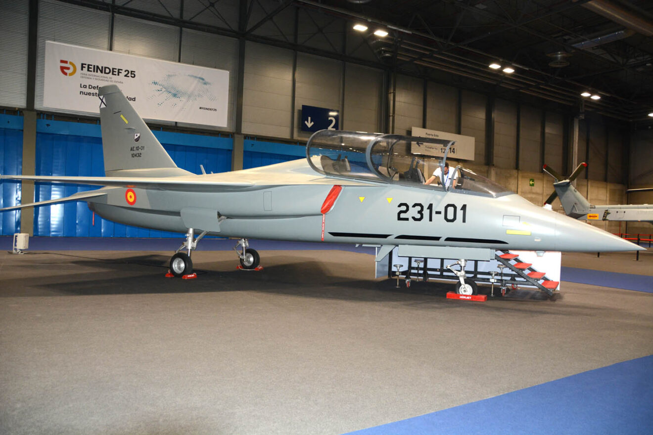 Maqueta Hürjet TAI Ejército del Aire