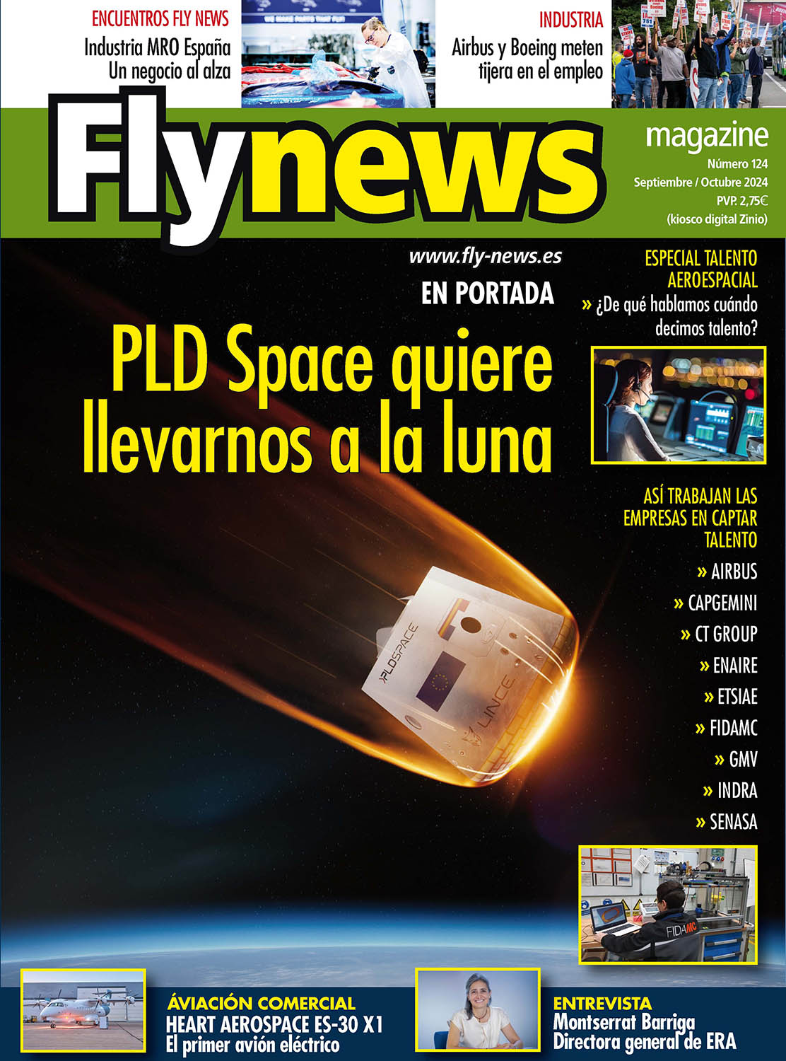 Portada del número 124 de Fly News.