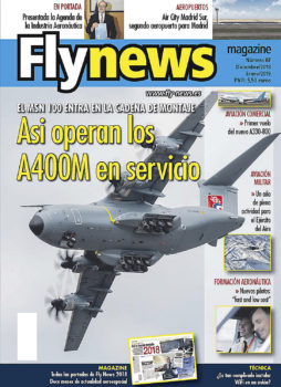 La portada del núemro 87 de Fly News está dedicada al Airbus A400M.