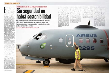 Hemos reunido al Ejército del Aire y a varias de las principales empresas de la aeronáutica de defensa para hablar de sostenibilidad.