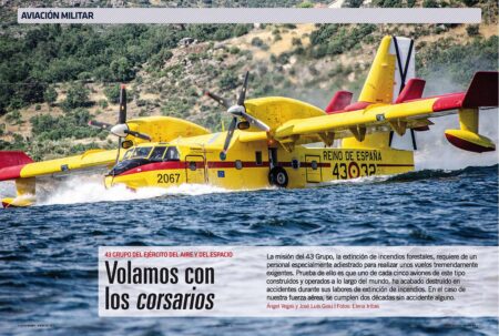 Volando con los CAnadair del 43 Grupo.