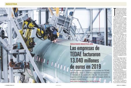 Buenos resultsdos en 2019 pero, como es lógico, mucha prudencia para este 2020 entre las empresas asociadas en TEDAE.