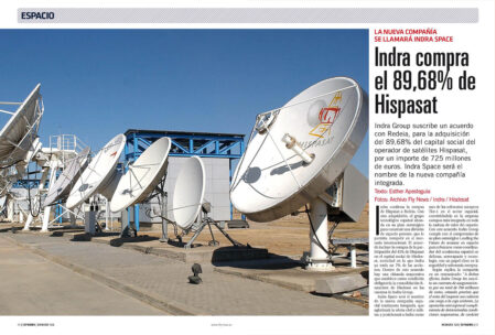 Indra ha comprado Hispasat y se hará con el control de Hisdesat.