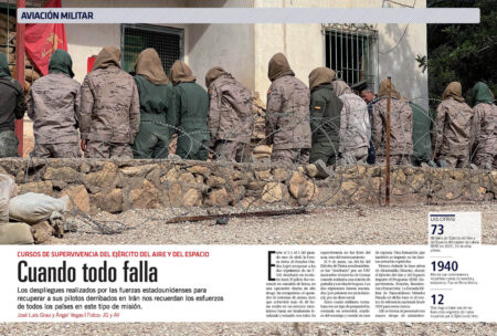 Cursos de supervivencia del Ejército del Aire y del Espacio.