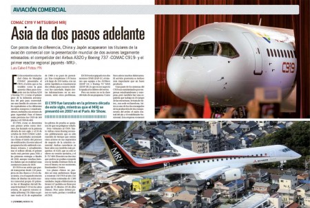 06 Fly News 56 Aviacion comercial C919 y MRJ