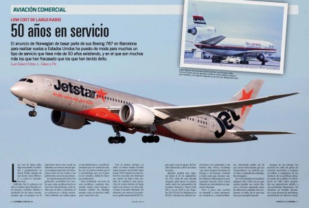 El low cost de largo radio se ha puesto de moda en España con el anuncio de los vuelos desde Barcelona a Estados Unidos de Norwegian.
