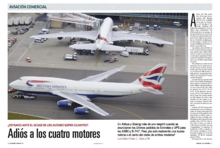 Airbus y Boeing confiaban en que los A380 y B-747-8 fueran unos superventas en su categoría, pero la realidad es que aviones como el A350 y el B.-777X podrían suponer su fin.