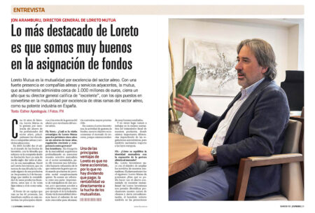 Jon Aramburu nos cuenta las claves del éxito de los fondos gestionados por Loreto Mutua.