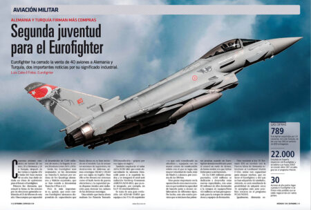 Turquía y Alemania firman la compra de más Eurofighter.