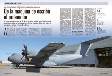 Para el Ejército del Aire español incorporar el A400M a su flota suponfrá un importante salto tecnológico respecto a los aviones de transporte que usa actualmente.