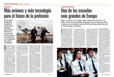 Las escuelas aeronáuticas más destacadas.