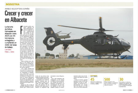 Airbus Helicopters cerró 2025 con la venta de 100 aparatos para los ejércitos españoles.