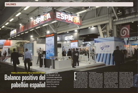 Un año más las empresas españolas presentes en Le Bourget han dado una excelente nota a los resultados obtenidos en el mismo.