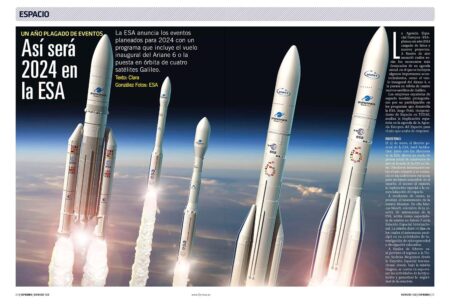 La ESA lanzará en 2024 el Ariane 6 por primera vez.