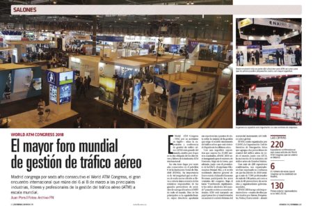 La industria española tiene una importante presencia en el World ATM Congress que se vuelve a celebrar en Madrid. 