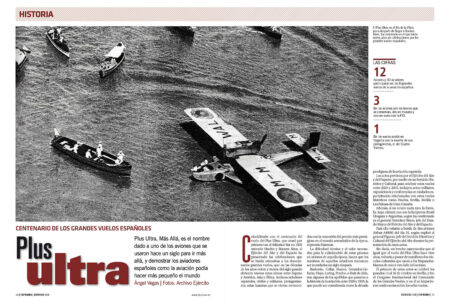 Hace 100 años una serie de pilootos españoles recorrieron el mundo con sus aviones.