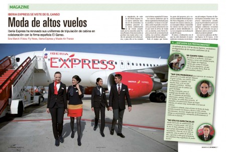 Las aerolíneas recurren a grandes diseñadores para los uniformes de sus pilotos y TCP.