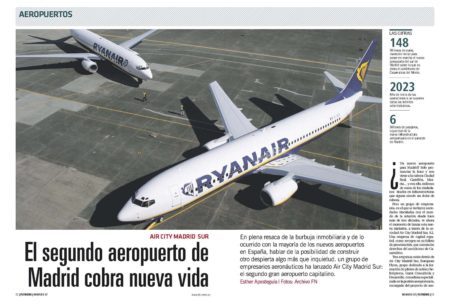 Air City Madrid Sur apuesta por las low cost para complementar a la aviación privada, de escuela y ejecutiva.