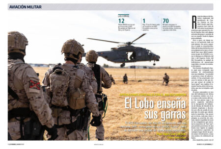 Entrenamiento del 803 Escuadrón.