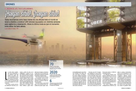 Los taxis aéreos cambiarán la fisonomía de las ciudades al tener ha habilitarse plataformas para su despegue y aterrizaje.