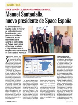 Space España cuenta ya con 34 empresas asociadas y varias más están negociando su entrada en esta asociación.
