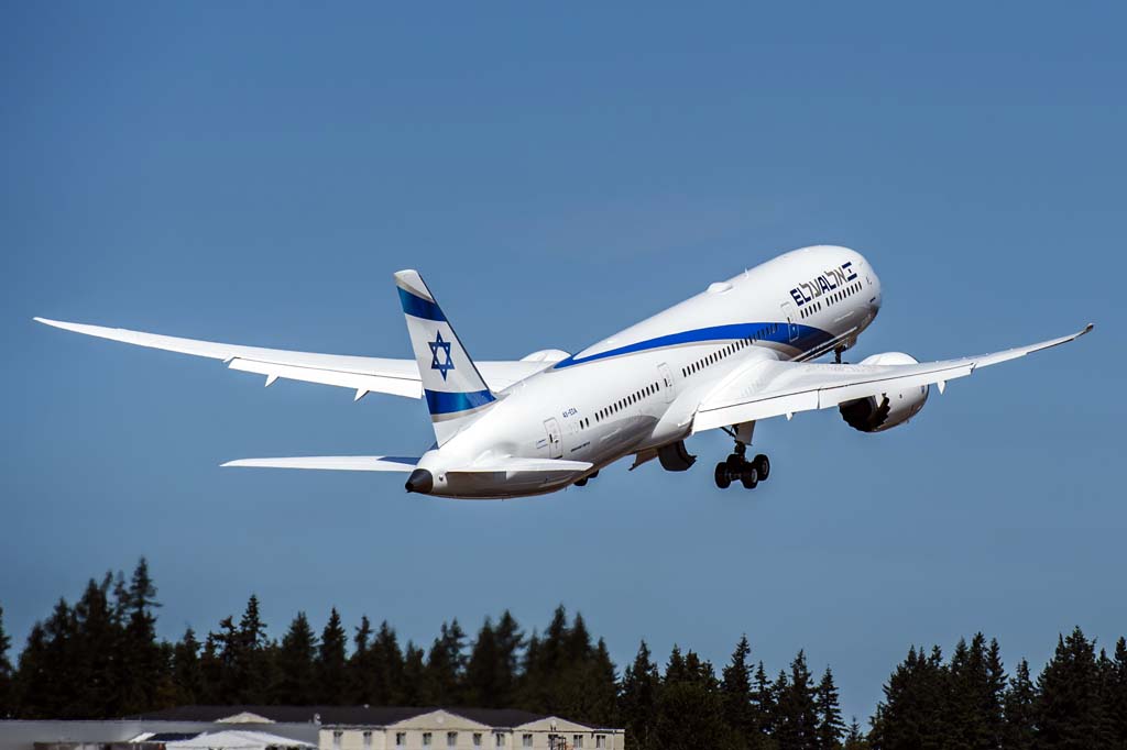 Entre las entregas del tercer trimestre de 2017 está la del primer B-787 de El Al.
