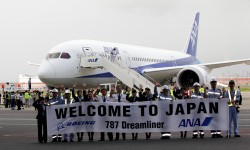 Boeing 787 Dreamliner de ANA en Japón