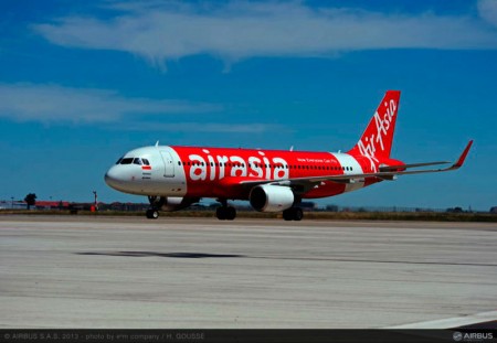 El avión de AirAsia desaparecido es un A320 entregado a la aerolínea en octubre de 2008