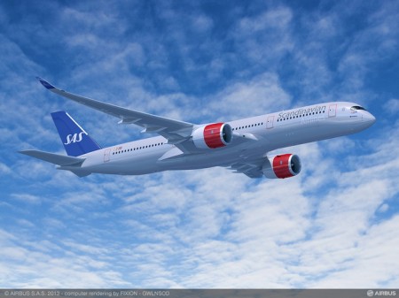 SAS selecciona el A350 XWB