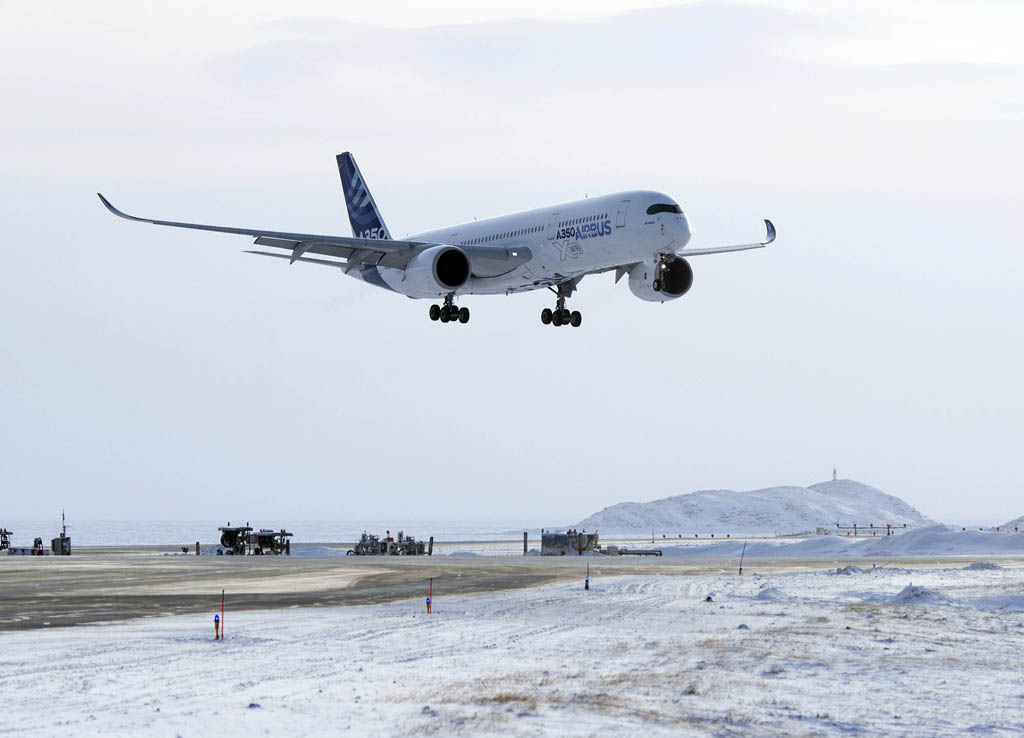 Las pruebas de frío extremo son una de las que de debe superar cualquier avión antes de su certificación.