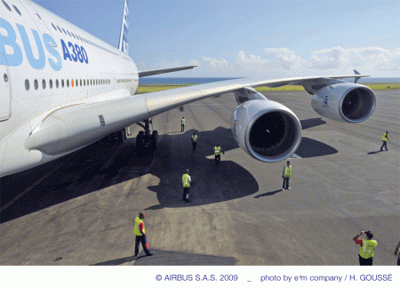 EASA obliga a realizar una revisión a toda la flota de A380 en servicio