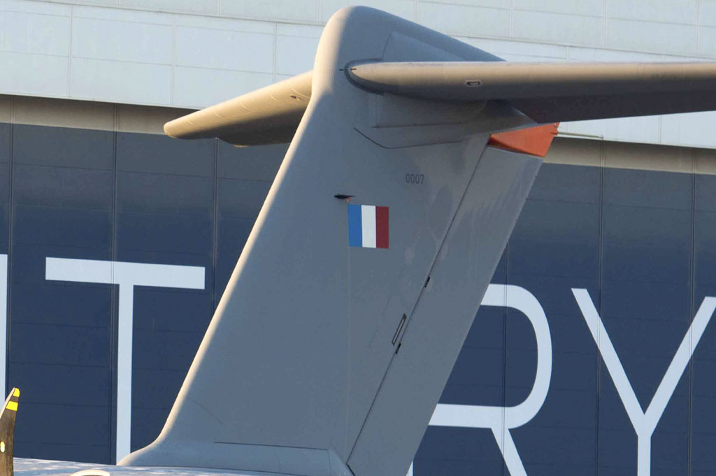 El primer A400M del ejército del Aire de Francia