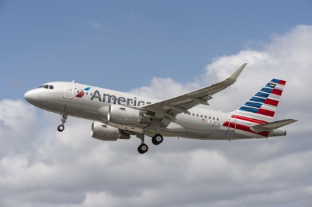 Primer Airbus A319 de American Airlines