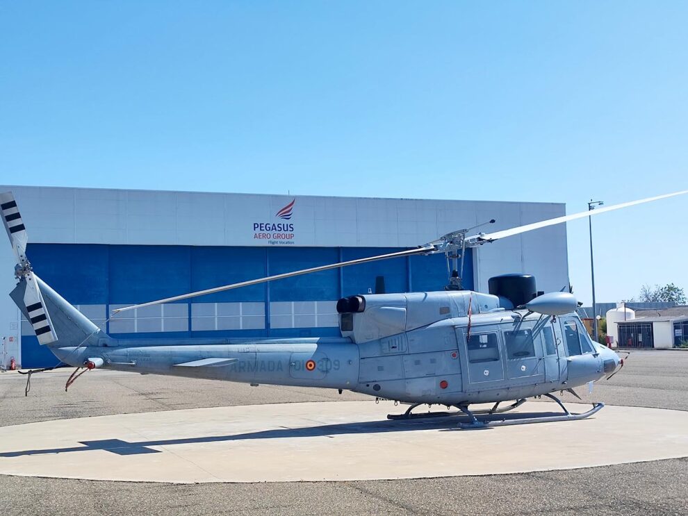 El 01-309 en las instalaciones de Pegasus el Palma del Rio.