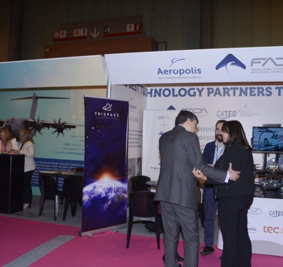 Stands en el ADM Sevilla.
