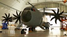 El Ala 31 ha construido dos nuevos hangares en la base de Zaragoza para albergar a los A400M