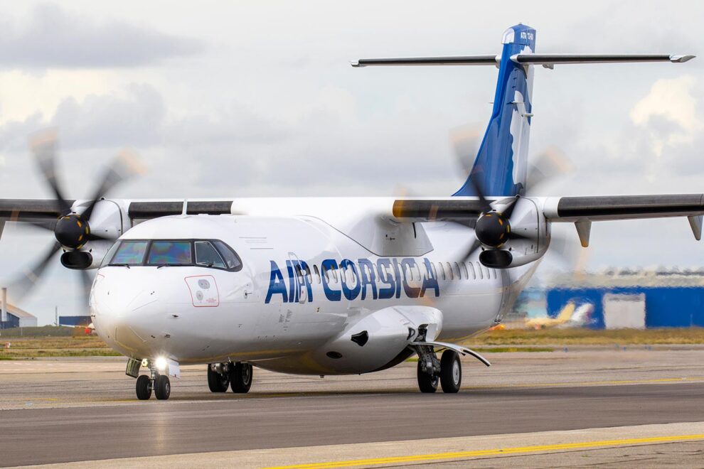 Air Corsica ha recibido el ATR número 1.700 entregado.