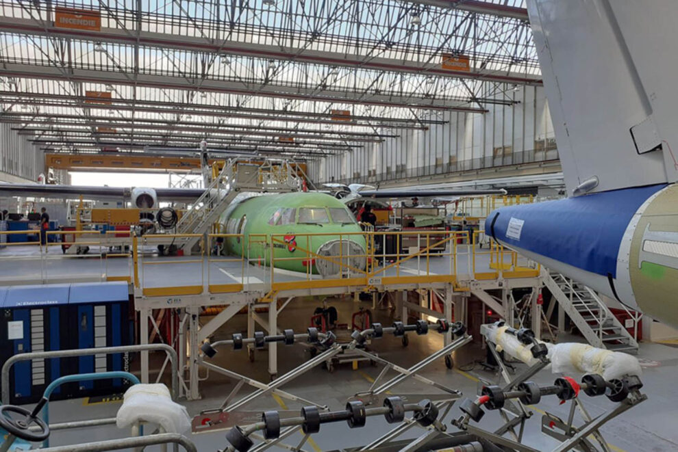 Cadena de montaje de ATR.