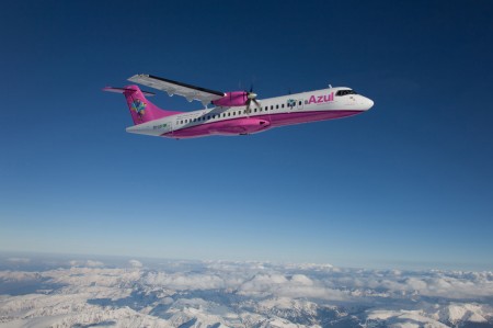 El avión "rosa" de Azul Linhas Aéreas