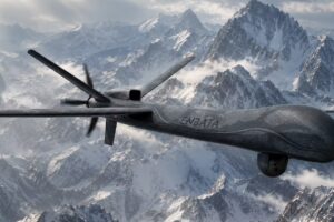 Aura M lanza un UAV tipo MALE bautizado Enbata.