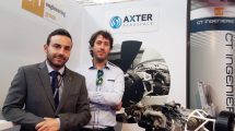Miguel Suárez y Daniel Cristóbal, fundadores de Axter Aerospace.