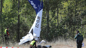 Investigación de un accidente aéreo por parte de la Guardia Civil en paralelo a la de la AITAT.
