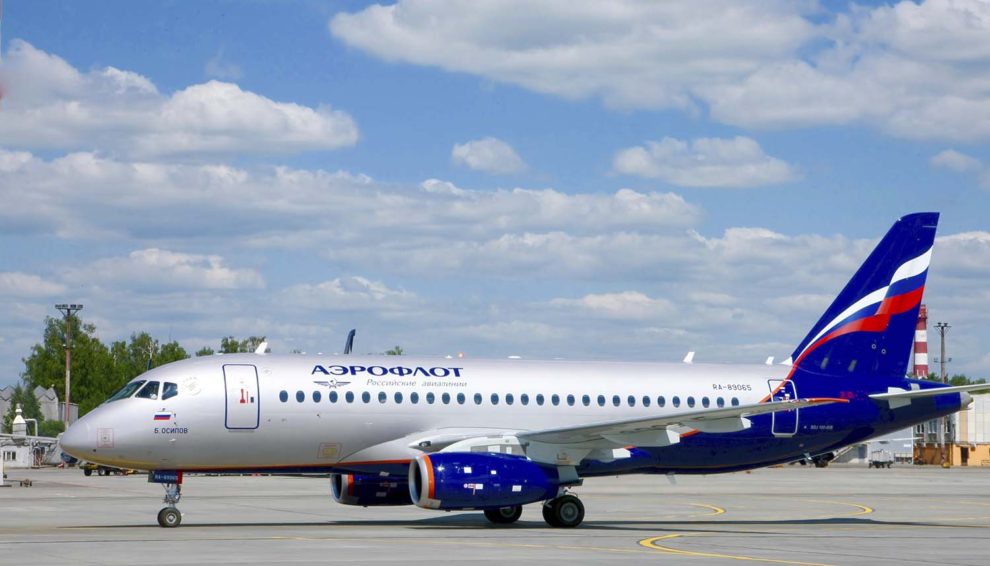Aeroflot es el mayor usuario del SSJ100 y quiere multiplicar por tres su flota del modelo hasta 2026.