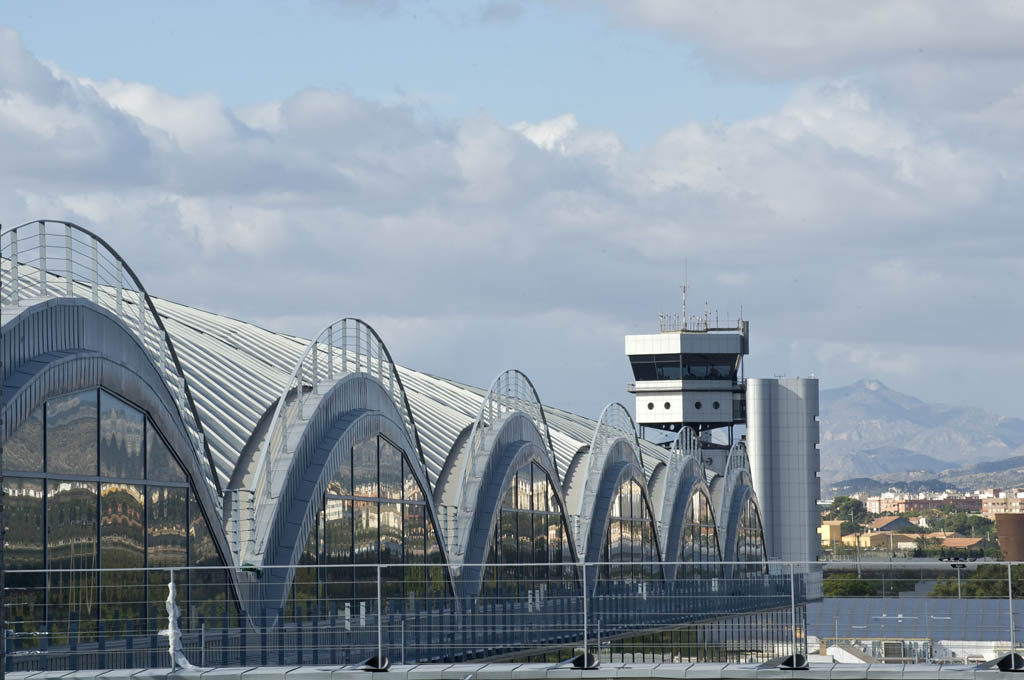 Torre del aeropuerto de Alicante.